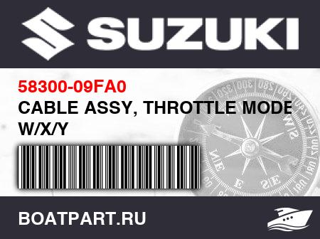 Изображение товара CABLE ASSY, THROTTLE MODEL W/X/Y