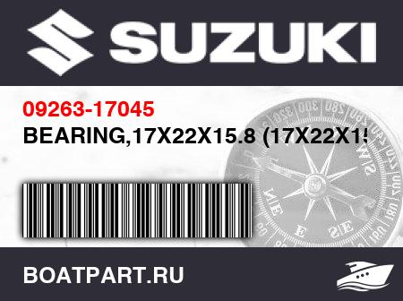 Изображение товара BEARING,17X22X15.8 (17X22X15.