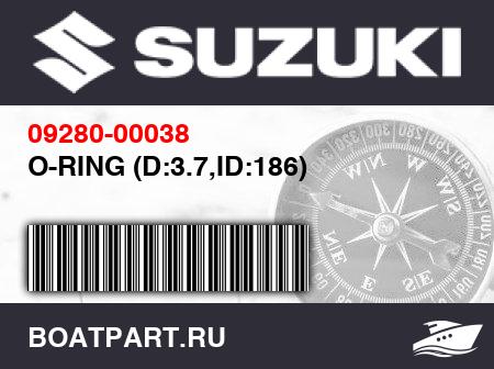 Изображение товара O-RING (D:3.7,ID:186)