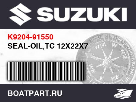 Изображение товара SEAL-OIL,TC 12X22X7