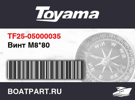 Изображение товара Винт M8*80