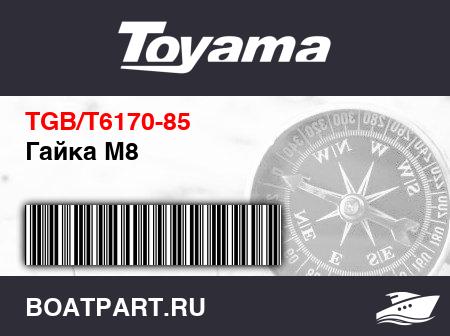 Изображение товара Гайка M8