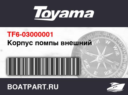 Изображение товара Корпус помпы внешний