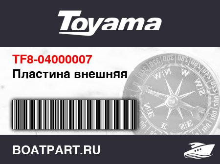 Изображение товара Пластина внешняя