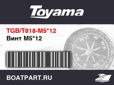Изображение товара Винт M5*12