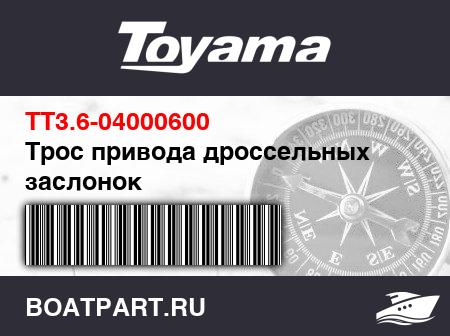 Изображение товара Трос привода дроссельных заслонок