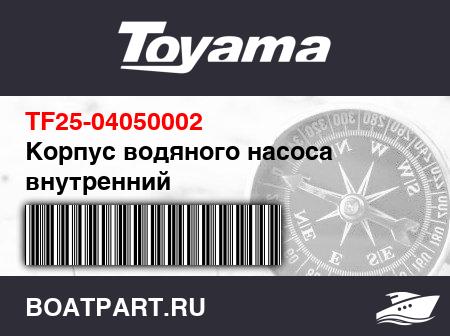 Изображение товара Корпус водяного насоса внутренний