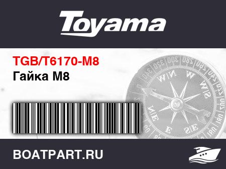 Изображение товара Гайка M8