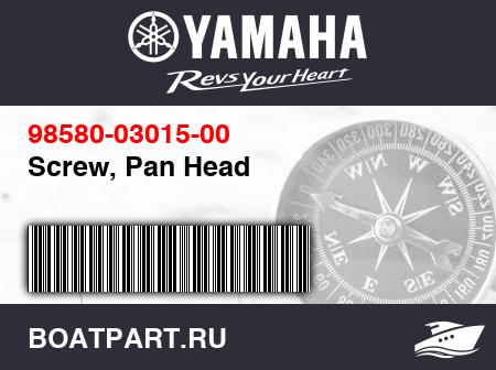 Изображение товара Screw, Pan Head