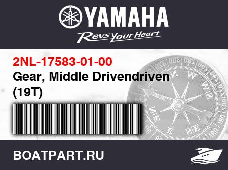 Изображение товара Gear, Middle Drivendriven (19T)