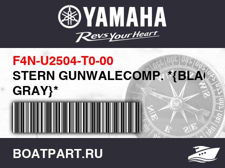 Изображение товара STERN GUNWALECOMP. *{BLACKFOR GRAY}*