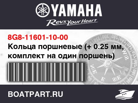 Изображение товара Кольца поршневые (+ 0.25 мм, комплект на один поршень)