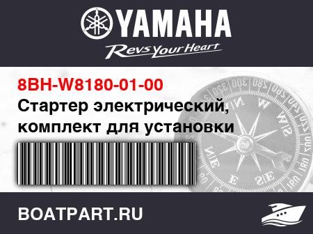 Изображение товара Стартер электрический, комплект для установки