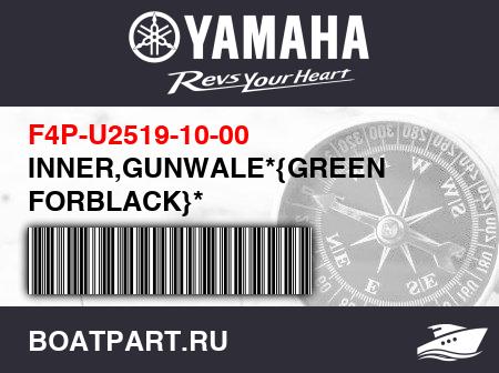 Изображение товара INNER,GUNWALE*{GREEN FORBLACK}*