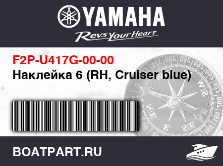 Изображение товара Наклейка 6 (RH, Cruiser blue)
