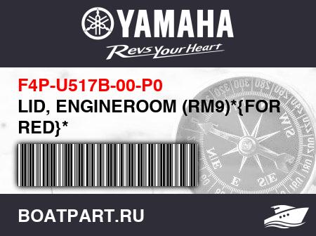 Изображение товара LID, ENGINEROOM (RM9)*{FOR RED}*