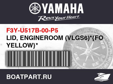 Изображение товара LID, ENGINEROOM (VLGS6)*{FOR YELLOW}*