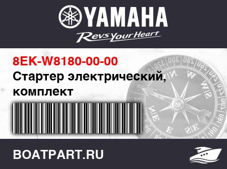 Изображение товара Стартер электрический, комплект