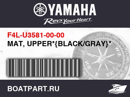 Изображение товара MAT, UPPER*{BLACK/GRAY}*