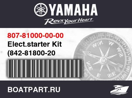 Изображение товара Elect.starter Kit (842-81800-20